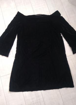 Сукня плаття велюрове, бархатне zara