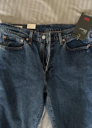 Нові чоловічі джинси levi’s premium 514 straight1 фото