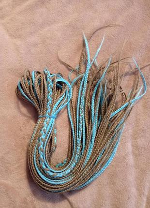 Афрокосы / де косы / де дреды 55 см или обмен на другой комплект