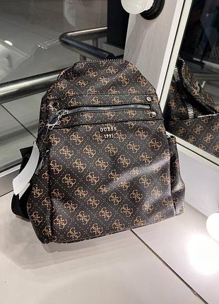 Рюкзак guess backpack black monogram