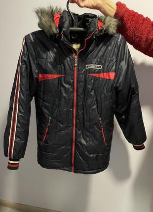 Підліткова зимова чоловіча куртка