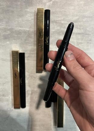 Кремовые тени для век смоки айс yves saint laurent eye duo smoker