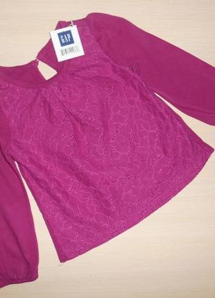 Нарядная блузка, блуза, туника, кофта gap, 1.5-2 года, 86-92 см, оригинал1 фото