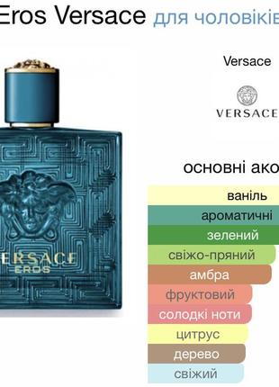 Versace eros 5 ml оригінал3 фото