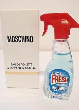 Moschino fresh 5 мл