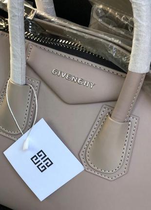 Сумка кожаная люкс в стиле givenchy🌟5 фото