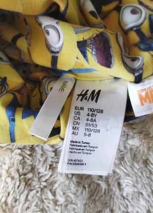 Детская шапочка,шапка для мальчика миньоны,minions,h&m,демисезонная4 фото