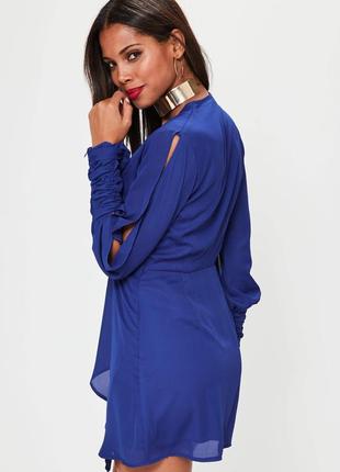 Стильное синие платье от missguided2 фото