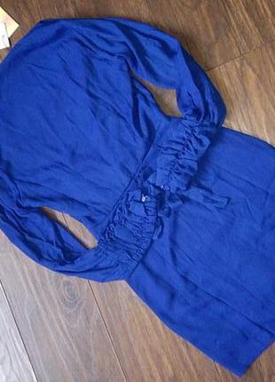 Стильное синие платье от missguided5 фото