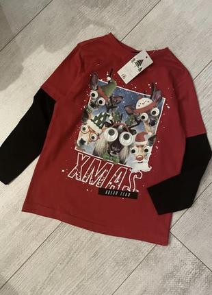 Новогодний реглан новый год дед мороз новогодних праздников