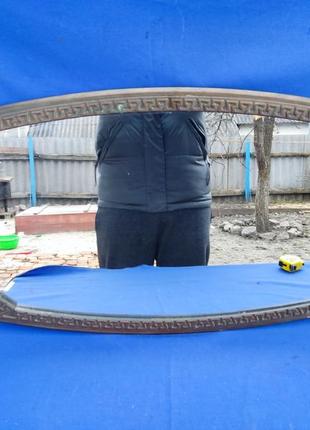 Большое зеркало ссср в алюминиевой раме дзеркало 46/73 см3 фото