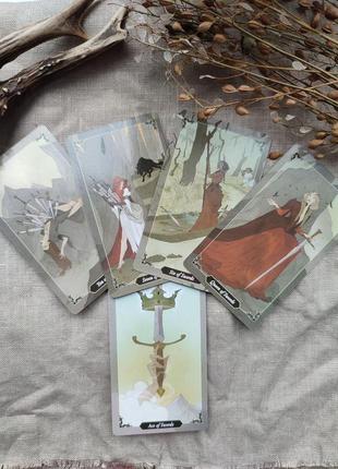 Гадальні карти таро темного лісу dark wood tarot8 фото