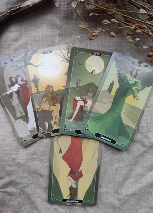 Гадальні карти таро темного лісу dark wood tarot9 фото