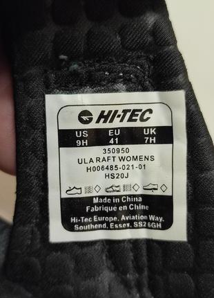 Жіночі сандалії шльопанці "hi-tec" розмір eu-41 (26-26.5 см)9 фото