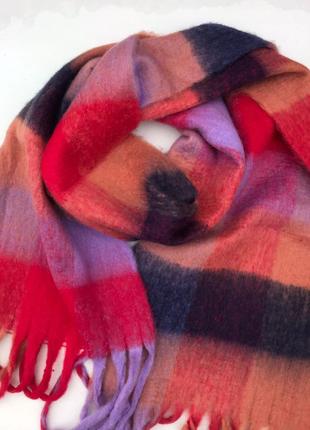 ❄️🎄теплий зимовий яскравий шарф/дреди 🎄1 фото