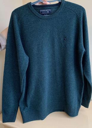 Вовняний светр, джемпер f&f р. l1 фото
