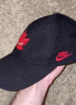 Бейсболка nike canada, вінтаж, оригінал, one size3 фото