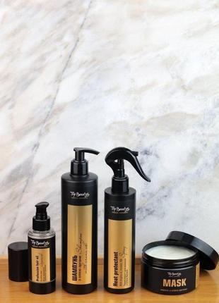 Олія для волосся top beauty heat protectant argan oil з аргановим маслом 100 мл2 фото
