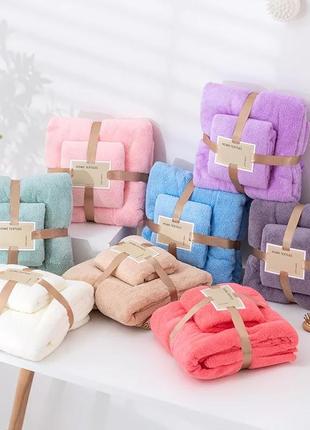 Набор полотенец в красивом мешочке