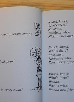 Knock, knock jokes, детская книга на английском5 фото