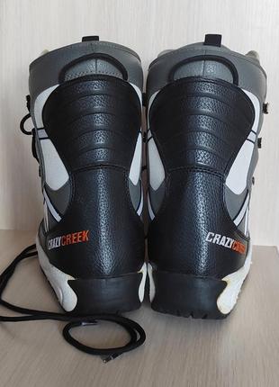 Ботинки для сноубординга crazy creek / сноубордические ботинки / crazy creek / сноуборд4 фото