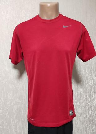 Nike компрессионная термо футболка