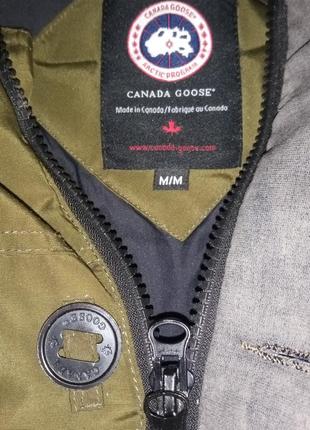 Зимова пухова курточка куртка парка тактична canada goose3 фото