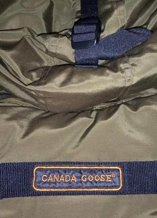 Зимова пухова курточка куртка парка тактична canada goose9 фото