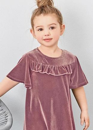 Сукня велюрова next сукня дитяча плаття для дівчинки платье для девочки