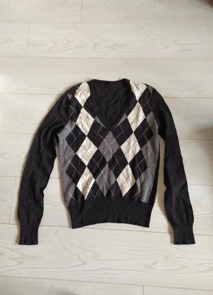 Джемпер світер кофта вовна шерсть теплий