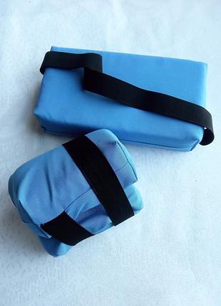 Подушка гімнастична на резинці 24*13*5 см