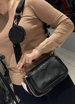 Сумка louis vuitton multy pochete black 5