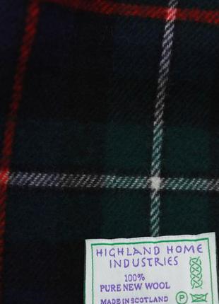 Шерстяной шарф highland home industries шотландия5 фото