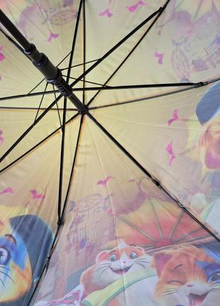 Дитяча парасолька "чотири кошеня" на 4-8 років6 фото
