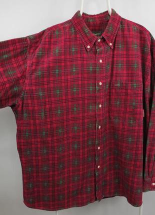 Вінтажна оксамитова сорочка timberland weathergear vintage velvet chekered shirt9 фото