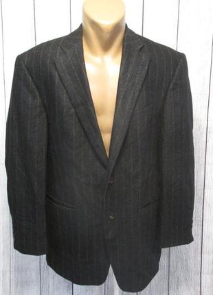 Пиджак стильный benvenuto, 50, шерсть, как новый!1 фото