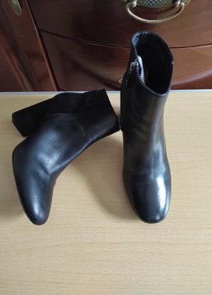 💙40-41💛 кожаные ботинки geox2 фото