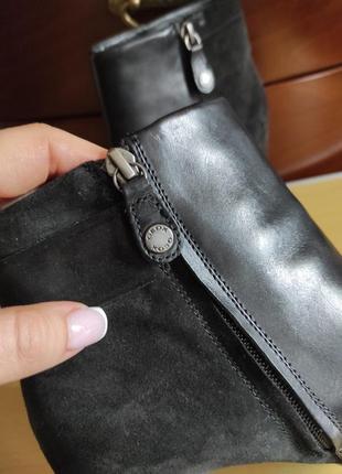 💙40-41💛 кожаные ботинки geox5 фото