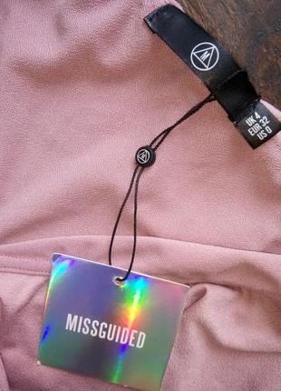 Платье пудра от missguided4 фото