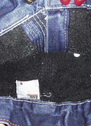 Крутые и очень утеплённые ,зимние  детские джинсы от happy 110см5 фото