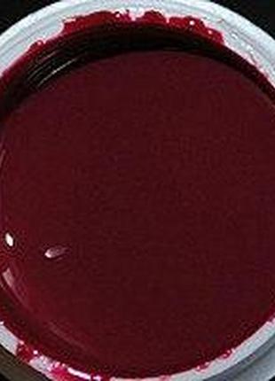 Гель-краска для ногтей бордовая сосо №1201 фото