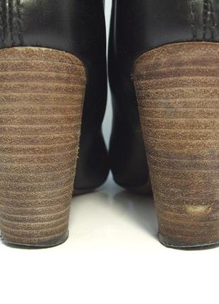 Жіночі зимові шкіряні чоботи чобітки р. 396 фото