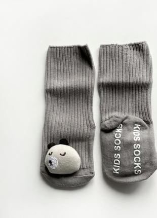 Дитячі шкарпетки з тваринками3 фото