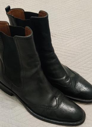 27-27,5см 41р.ботинки деми челси оксфорд geox