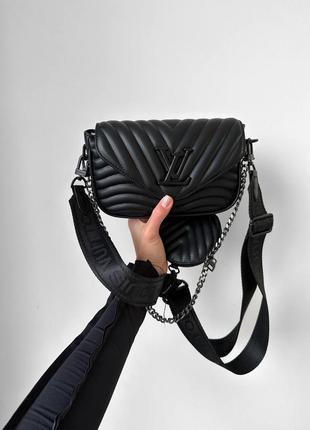 Женская сумка new wave multi pochette black2 фото