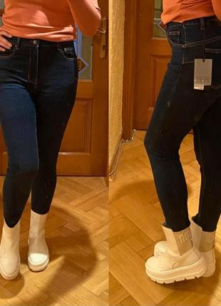 Італія. джинси з утепленням   розмір від с до хххл3 фото