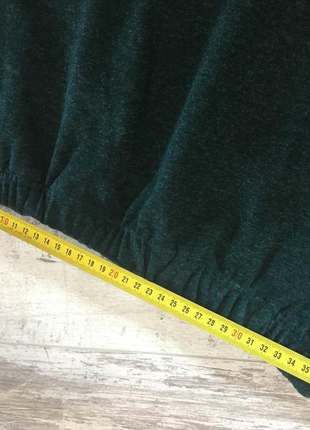 Трендова зелена спідниця з кишенями3 фото