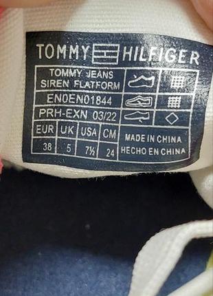 Кеди tommy hilfiger, оригінал , оригинал 37.5-38 розміру7 фото