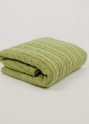 Шикарный пледик детский авокадо