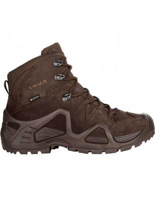 Треккинговые ботинки женские lowa zephyr gtx mid woman tf dark brown (320537/0493)